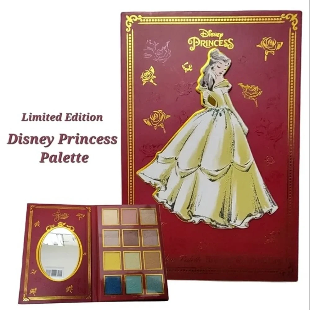 NEW Disney Princess Beauty & The Beast Belle 12 Pan Eyeshadow Palette Lmtd Ed